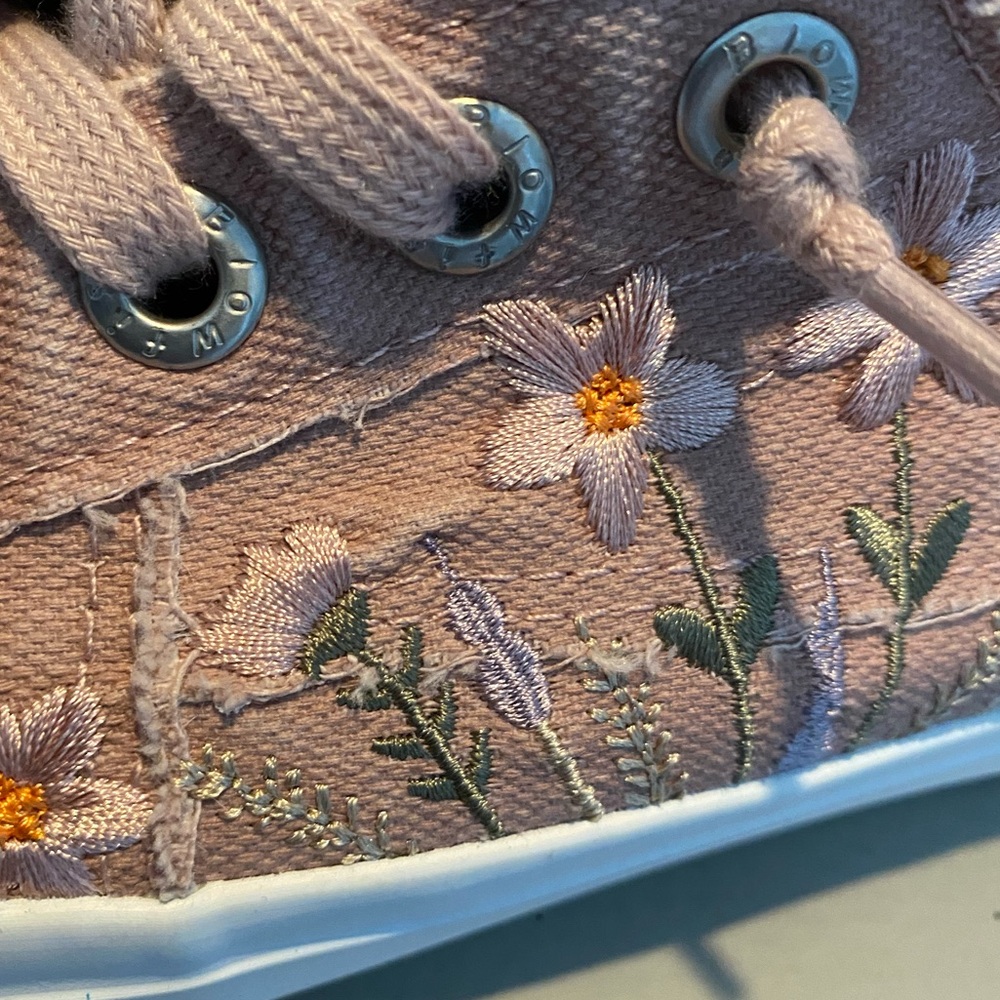 Blowfish Malibu floral Canvas Sneakers - Picture 3 of 8